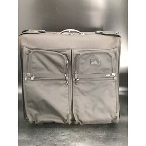 TUMI Alpha 2 Wheeled Garment Bag Carry On Ballistic Nylon Black Travel Luggage